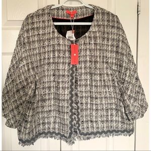 Ivanka Trump Metallic Tweed Blazer NWT